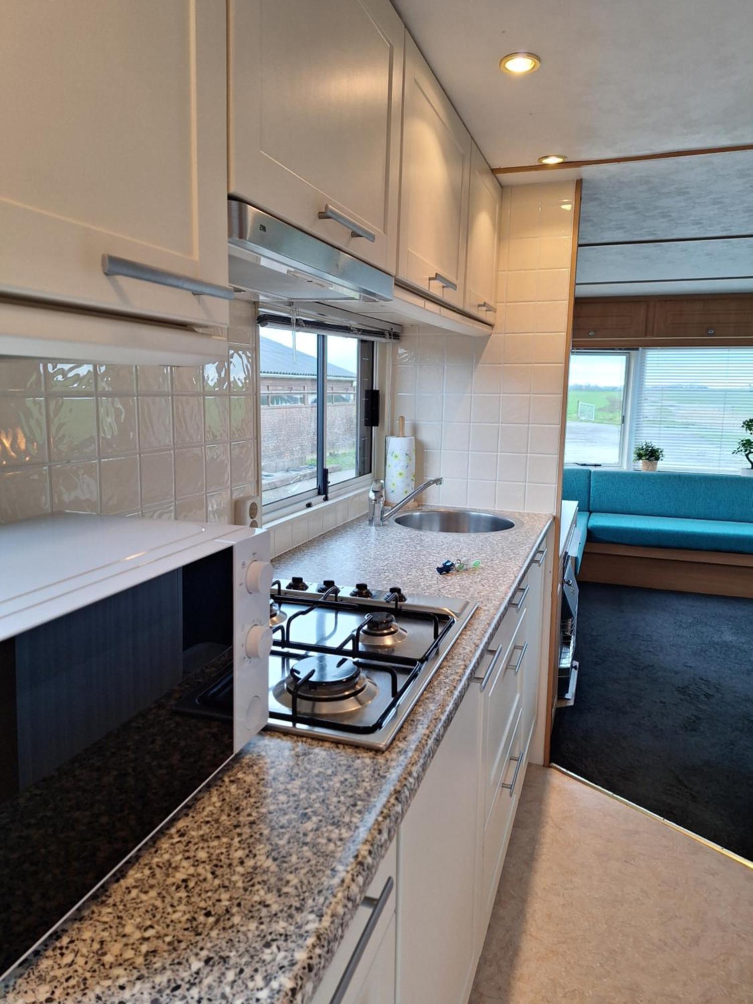 Stacaravan Elly, Minicamping De Grutte Earen Burum Exterior foto